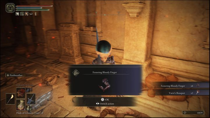 After you get out of his world, go to his corpse - Elden Ring: White Mask Varre - walkthrough - Quests - Elden Ring Guide