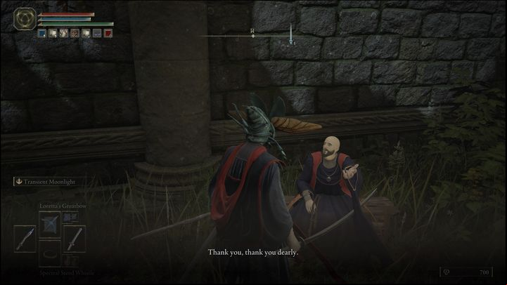 After helping Thops, he will reveal that he is from the Raya Lucaria Academy - Elden Ring: Thops - walkthrough - Quests - Elden Ring Guide