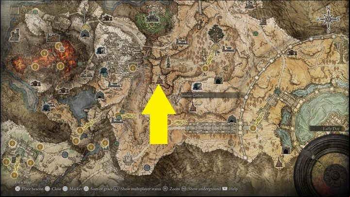 Yura's next location is in the Altus Plateau , more specifically in the Second Church of Marika - Elden Ring: Bloody Finger Hunter Yura - walkthrough - Quests - Elden Ring Guide