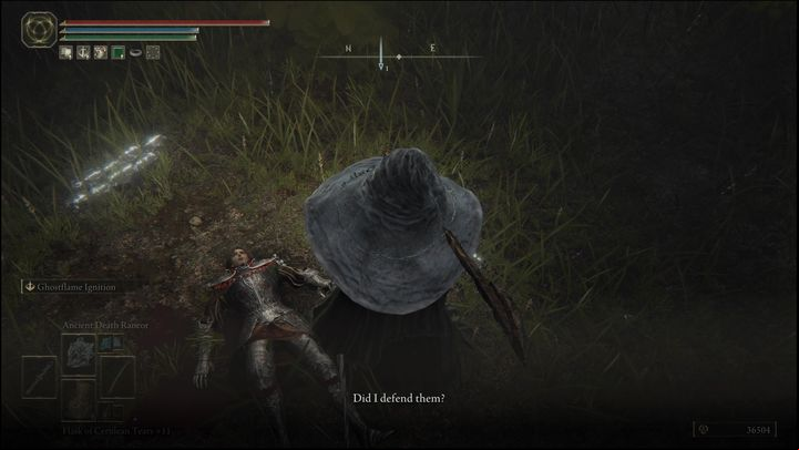 You'll encounter a fatally wounded Diallos in the middle of the village, and numerous damaged jars - Elden Ring: Jar Bairn - walkthrough - Quests - Elden Ring Guide