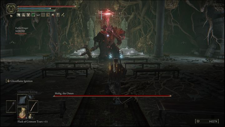 Defeat Mogh, the Omen in the sewers and approach an illusory wall behind the boss's throne - Elden Ring: Hyetta - walkthrough - Quests - Elden Ring Guide