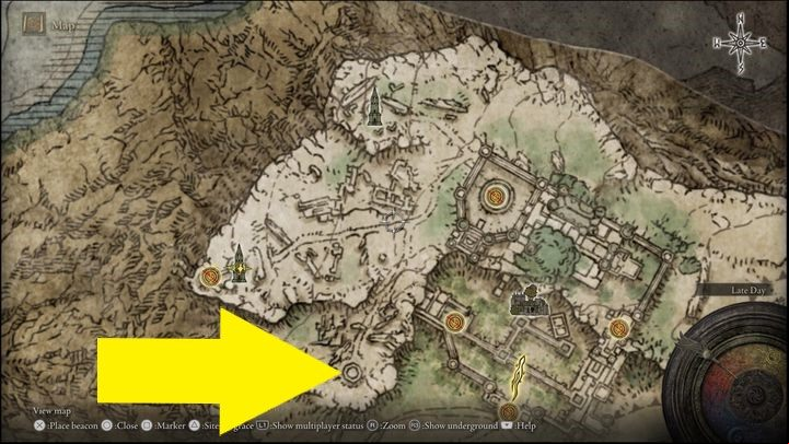 Seluvis' exact location is Seluvis's Rise , which is located in Caria Manor in Liurnia of the Lakes - Elden Ring: Seluvis - walkthrough - Quests - Elden Ring Guide