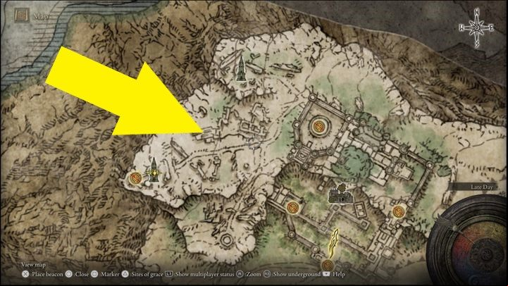 Go to the marked area on your map - Elden Ring: Seluvis - walkthrough - Quests - Elden Ring Guide