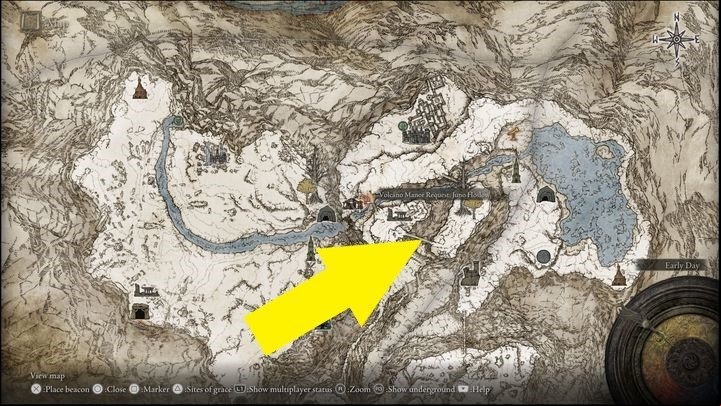 After completing Crumbling Farum Azula region, and defeating Maliketh, the Black Blade, the Goldmask can be found in Leyndell, Ashen Capital, at the very bottom of the coloseum, opposite the western wall of Erdtree Sanctuary - Elden Ring: Brother Corhyn / Goldmask - walkthrough - Quests - Elden Ring Guide