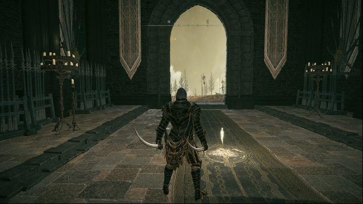 After sliding down, activate the Site of Grace there - Shadow of the Erdtree: How to open the age behind the headless statue? - Secret locations - Elden Ring Guide