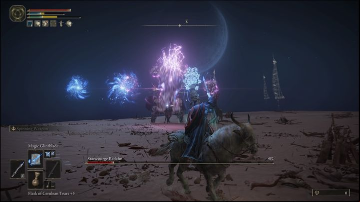 The rest of the fight is similar as to before - Elden Ring: How to beat Starscourge Radahn? - Caelid - Elden Ring Guide