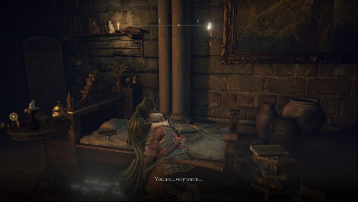 But Baldachin's Blessing is not all there is to know - Elden Ring: What does Fia, Deathbed Companion do? - FAQ - Elden Ring Guide