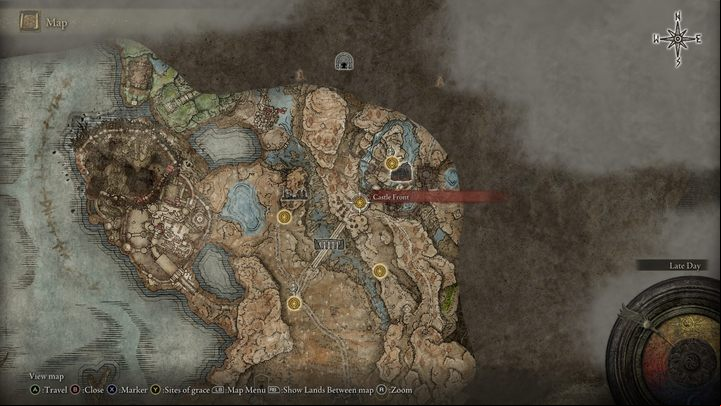 Castle Front is the ideal starting location for going to the Cerulean Coast, i - Shadow of the Erdtree: How to reach the Cerulean Coast? - Secret locations - Elden Ring Guide