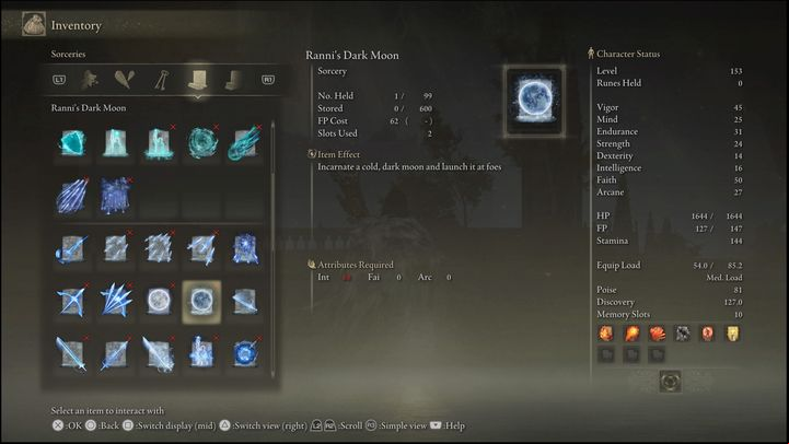 This spell has a long casting time, however it deals a lot of damage and creates a blast when an opponent is struck - Elden Ring: Best Sorceries - list - Basics - Elden Ring Guide