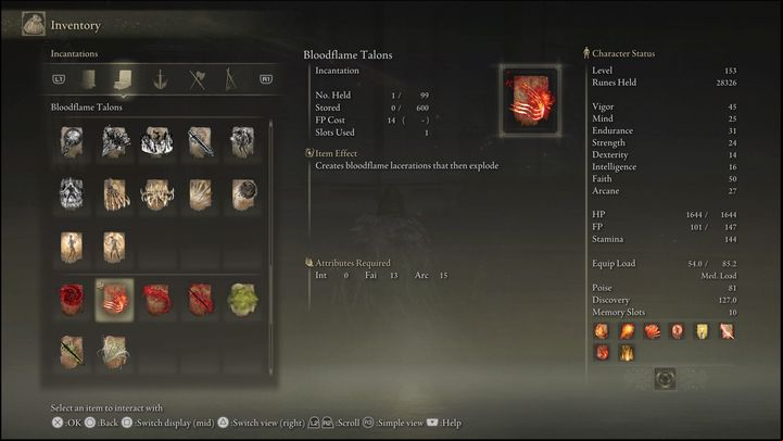 This incantation works similar to Catch Flame - Elden Ring: Best Incantations - list - Basics - Elden Ring Guide