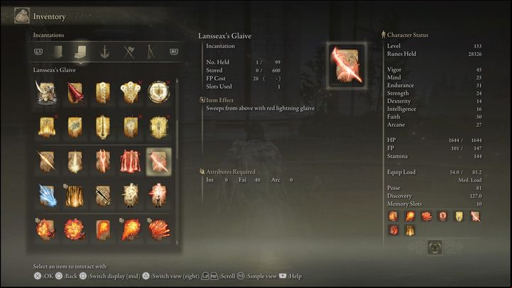 This incantation has many uses, but it is best utilized when attempting to kill a large number of enemies that are at close or medium distance from you - Elden Ring: Best Incantations - list - Basics - Elden Ring Guide