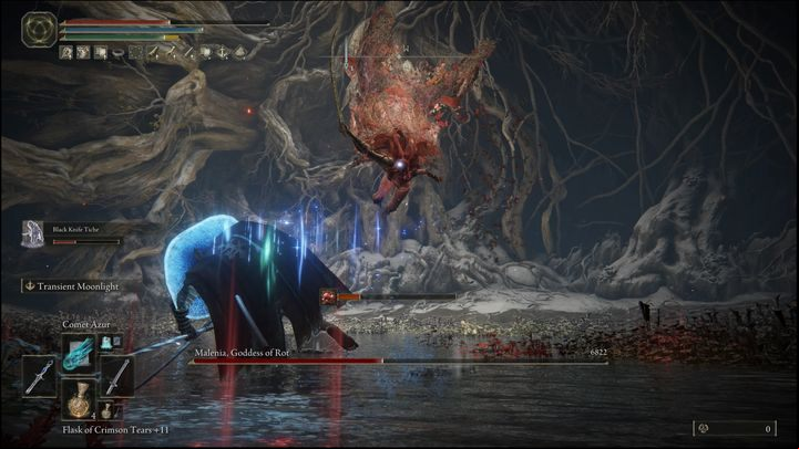 While keeping an eye out for Malenia's strikes, weave in some quick spells - Elden Ring: How to beat Malenia, Blade of Miquella? - Miquellas Haligtree - Elden Ring Guide