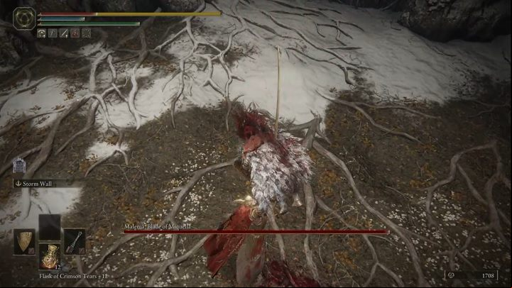 Watch out for Malenia's attack with her left hand - Elden Ring: How to beat Malenia, Blade of Miquella? - Miquellas Haligtree - Elden Ring Guide
