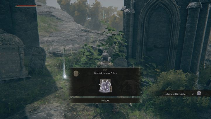 Travel to the map marker - Elden Ring: Ashes of War and Spirit Ashes (Limgrave) - list of all - Limgrave - Elden Ring Guide