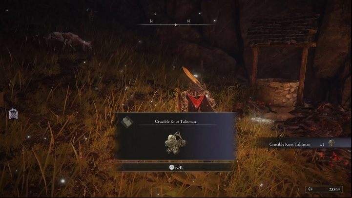 For defeating the Omens Slayer, you will receive Runes (4,900) and Crucible Knot Talisman - Elden Ring: How to beat Omenkiller? - Liurnia of the Lakes - Elden Ring Guide