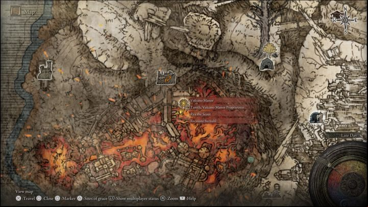 Continue to a destroyed bridge, cross it, and you'll reach the base of Mt - Elden Ring: How to access Volcano Manor? - FAQ - Elden Ring Guide