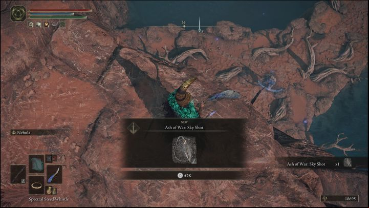 The final Ash of War in Caelid is behind the Isolated Merchant's Shack - Elden Ring: Caelid - locations of all Ashes of War and Spirit Ashes - Caelid - Elden Ring Guide