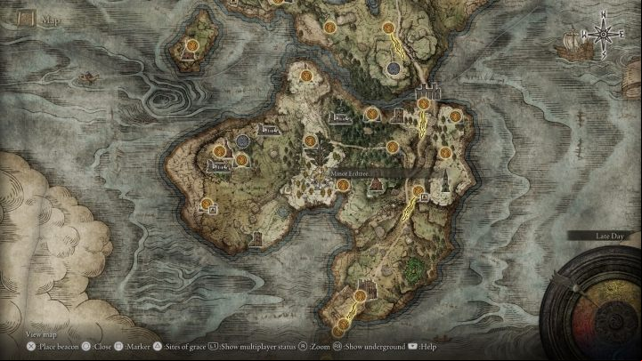 Your first encounter with Erdtree Avatar will probably take place in Weeping Peninsula - Elden Ring: How to beat Erdtree Avatar? - Weeping Peninsula - Elden Ring Guide