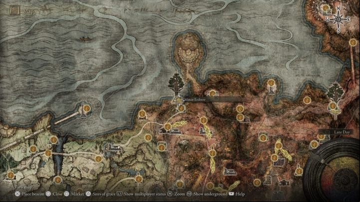 The path to Avatar in Caelid leads through Siofra River - Elden Ring: How to beat Erdtree Avatar? - Weeping Peninsula - Elden Ring Guide