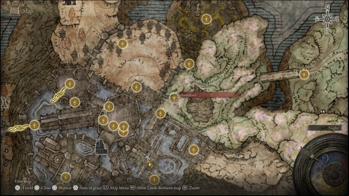 3 - Shadow of the Erdtree: All Sites of Grace in minor regions map - Secrets and Collectibles - Elden Ring Guide