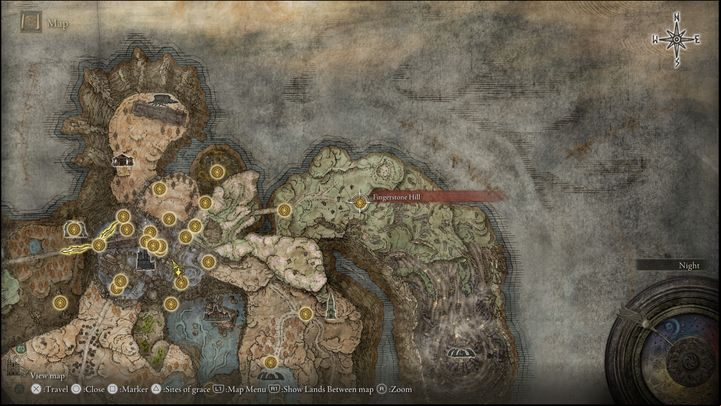 5 - Shadow of the Erdtree: All Sites of Grace in minor regions map - Secrets and Collectibles - Elden Ring Guide
