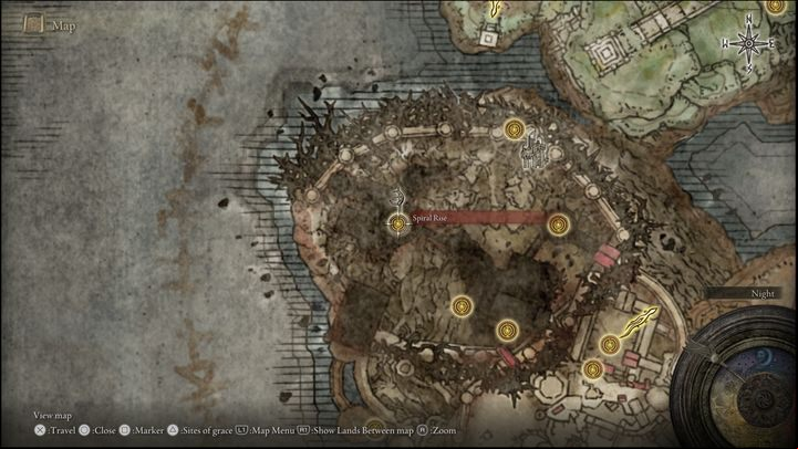 8 - Shadow of the Erdtree: All Sites of Grace in minor regions map - Secrets and Collectibles - Elden Ring Guide