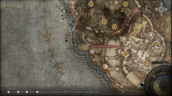 9 - Shadow of the Erdtree: All Sites of Grace in minor regions map - Secrets and Collectibles - Elden Ring Guide