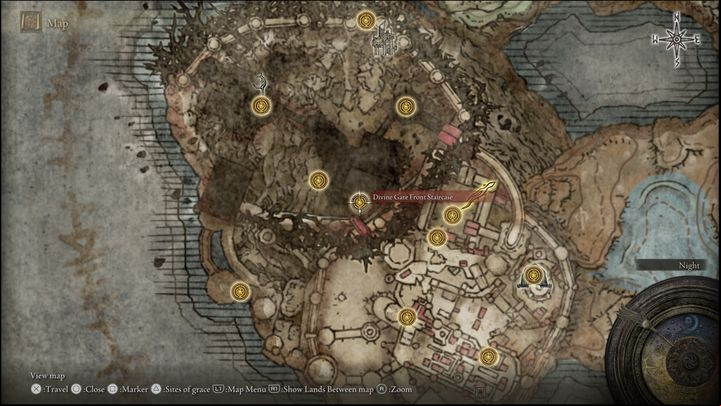 10 - Shadow of the Erdtree: All Sites of Grace in minor regions map - Secrets and Collectibles - Elden Ring Guide