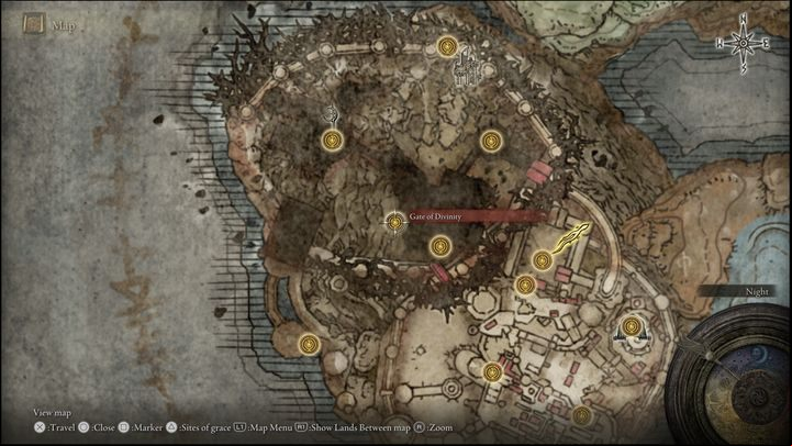 11 - Shadow of the Erdtree: All Sites of Grace in minor regions map - Secrets and Collectibles - Elden Ring Guide