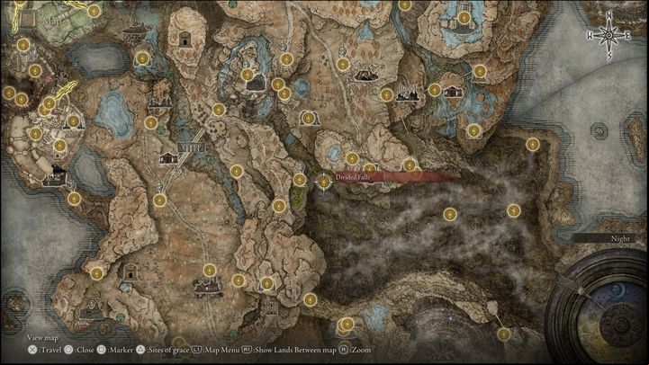 16 - Shadow of the Erdtree: All Sites of Grace in minor regions map - Secrets and Collectibles - Elden Ring Guide