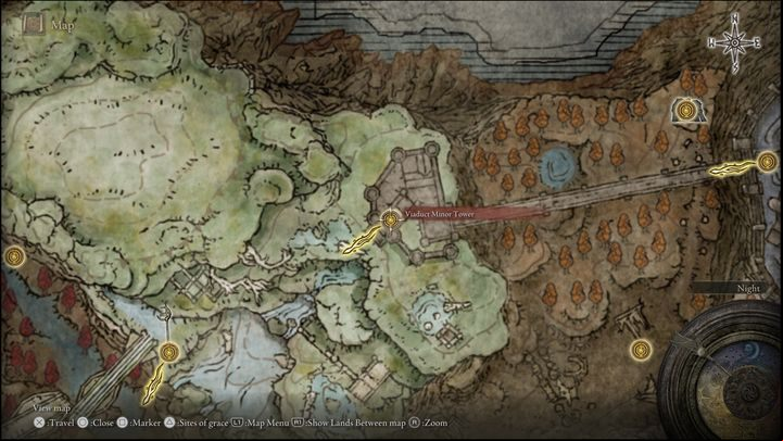 21 - Shadow of the Erdtree: All Sites of Grace in minor regions map - Secrets and Collectibles - Elden Ring Guide