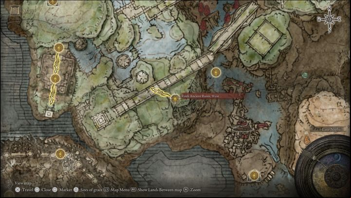 23 - Shadow of the Erdtree: All Sites of Grace in minor regions map - Secrets and Collectibles - Elden Ring Guide