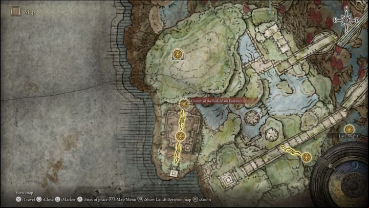 24 - Shadow of the Erdtree: All Sites of Grace in minor regions map - Secrets and Collectibles - Elden Ring Guide