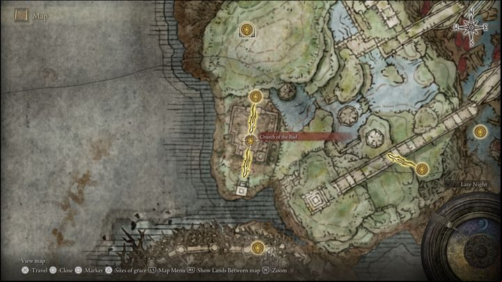 25 - Shadow of the Erdtree: All Sites of Grace in minor regions map - Secrets and Collectibles - Elden Ring Guide