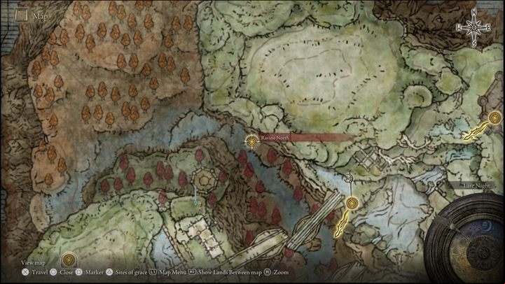 28 - Shadow of the Erdtree: All Sites of Grace in minor regions map - Secrets and Collectibles - Elden Ring Guide