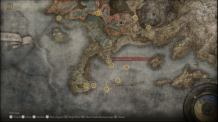 33 - Shadow of the Erdtree: All Sites of Grace in minor regions map - Secrets and Collectibles - Elden Ring Guide