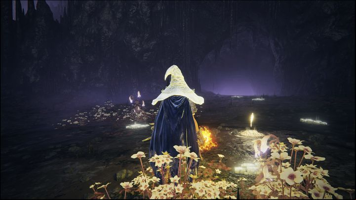 This Site of Grace is located in the Putrescent Knight boss arena - Shadow of the Erdtree: All Sites of Grace in minor regions map - Secrets and Collectibles - Elden Ring Guide