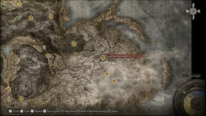43 - Shadow of the Erdtree: All Sites of Grace in minor regions map - Secrets and Collectibles - Elden Ring Guide