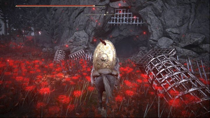The entrance to the dungeon is in the northwestern part of Charo's Hidden Grave - Shadow of the Erdtree: All dungeons, catacombs and caves - Secret locations - Elden Ring Guide
