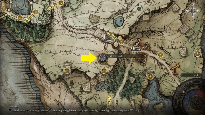 The first version of it can be found in the Stormhill region - in the Stormhill Evergaol - Elden Ring: How to beat Crucible Knight? - Stormhill - Elden Ring Guide