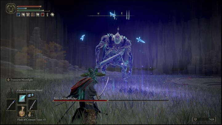 Bols also has access to a magical attack, namely Greatblade Phalanx - Elden Ring: How to beat Bols, Carian Knight? - Liurnia of the Lakes - Elden Ring Guide