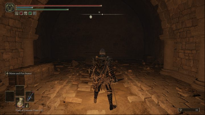 Exploration is not made easier by the darkness in the Catacombs - Shadow of the Erdtree: How to reach the Abyssal Woods? - Secret locations - Elden Ring Guide