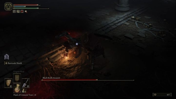 Be as agile as the opponent - Elden Ring: How to beat Black Knife Assassin? - Limgrave - Elden Ring Guide
