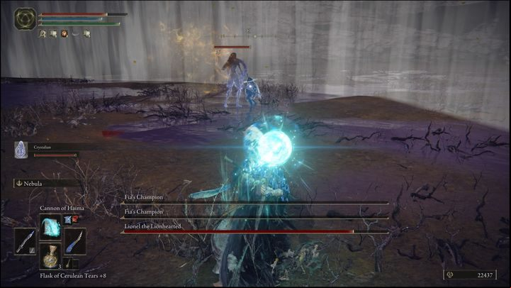 However, if you don't want to focus on several enemies at once, you can repeat the tactic of using Night spells to kill one enemy quickly - Elden Ring: How to beat Fias Champions? - Deeproot Depths - Elden Ring Guide