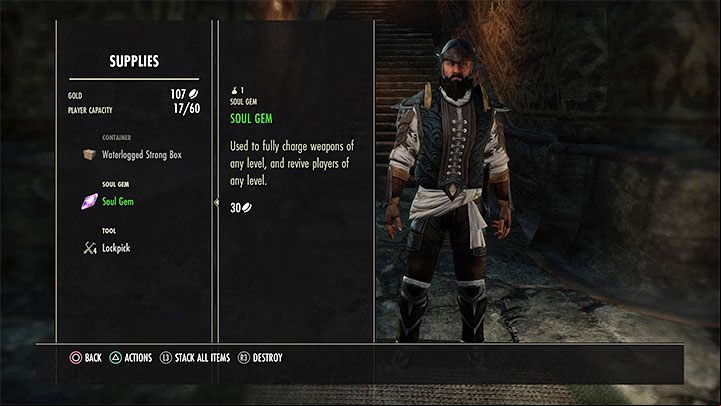 In TESO, you can acquire empty soul gems and fill them with the souls of defeated opponents - ESO: Best starting tips - Game guide - The Elder Scrolls Online Guide