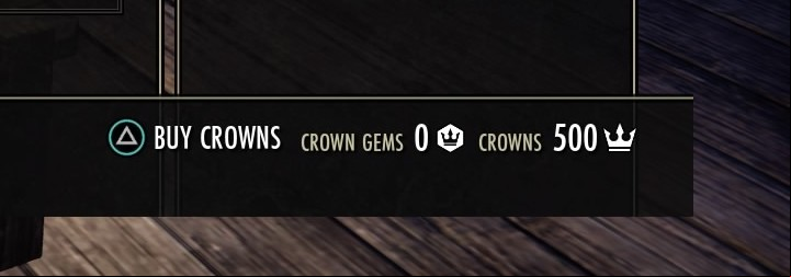 For the record, Crowns are a special currency in TESO, which is acquired with real money by default - ESO: 500 starter Crowns - what to spend them on? - Starting the game - The Elder Scrolls Online Guide