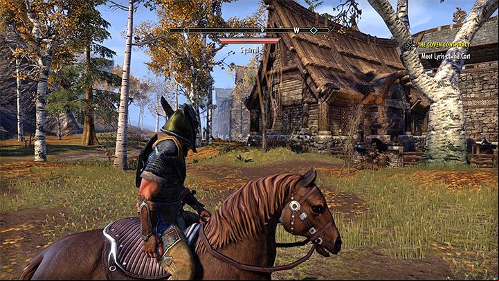 You dont have to go to the stables to get your mount, as you can summon it from anywhere in the game - ESO: Mounts - how to get a horse? - Game guide - The Elder Scrolls Online Guide