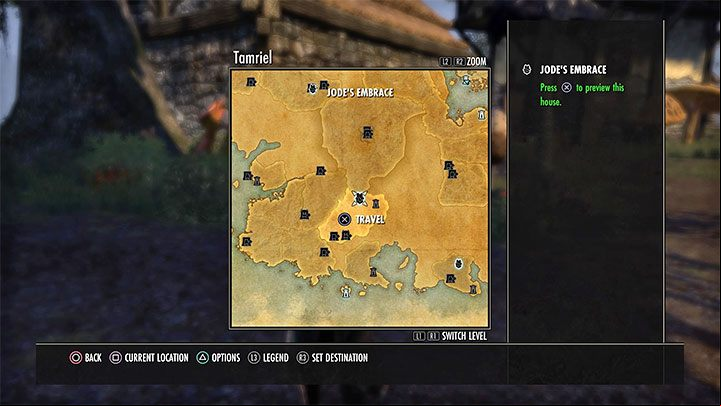 Houses that can be bought are primarily marked on the world map - ESO: Own house, property - how to buy? - Game guide - The Elder Scrolls Online Guide