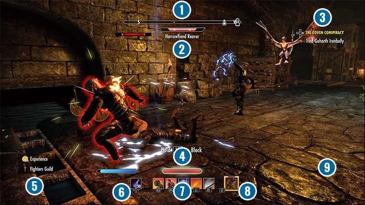 1 - Com - ESO: interface guide - Game guide - The Elder Scrolls Online Guide