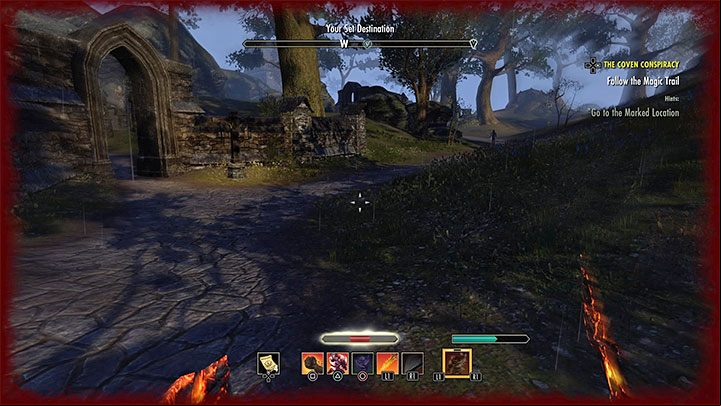 During battles, you have to focus on the red health bar that is visible at the bottom of the screen - ESO: Death in the game - what are the consequences? - Game guide - The Elder Scrolls Online Guide